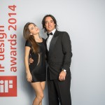 Enrique Luis Sardi and Miss Moldavia